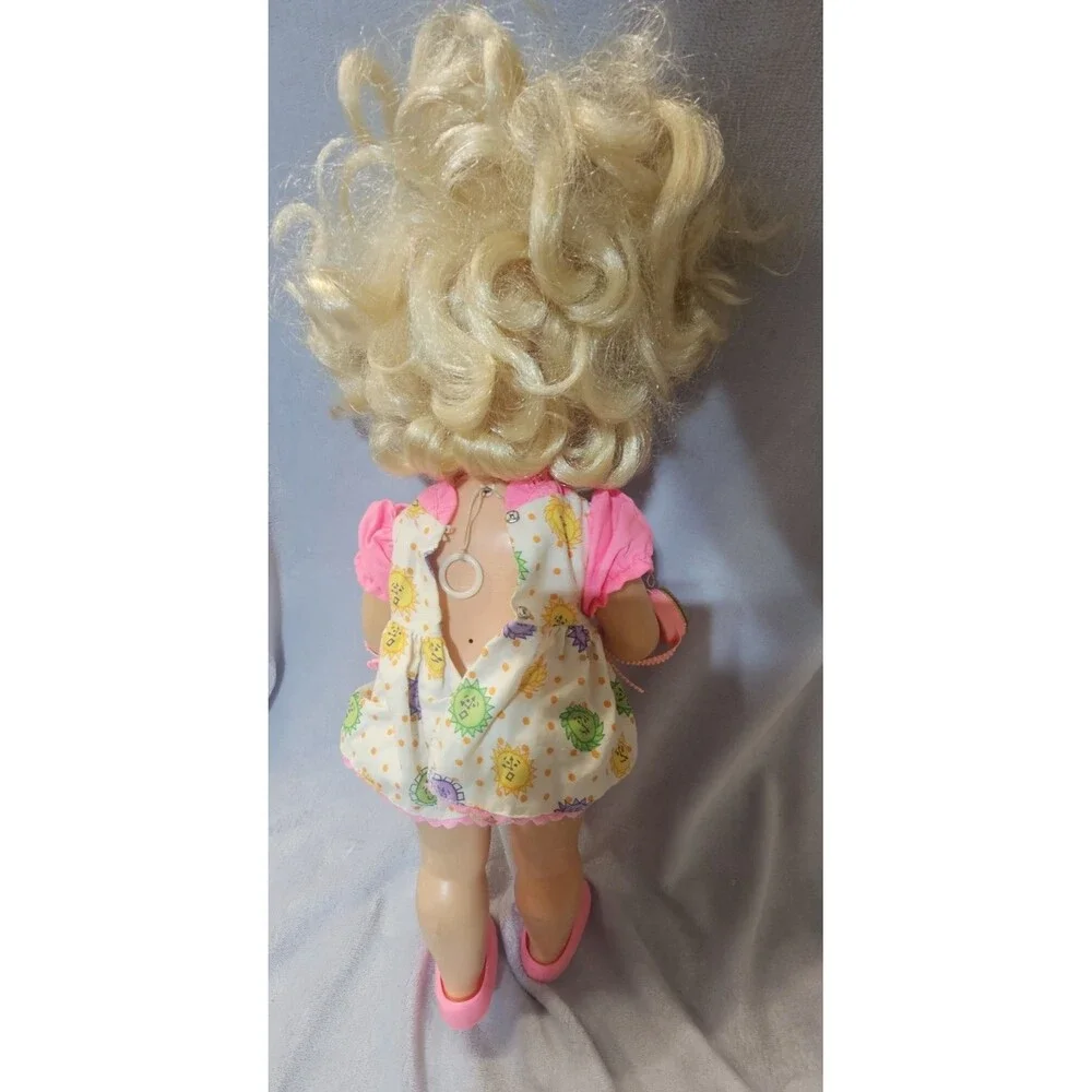 Vintage 1969 Vinyl Plastic Mattel Timey Tell Girl Character Girl Doll 17